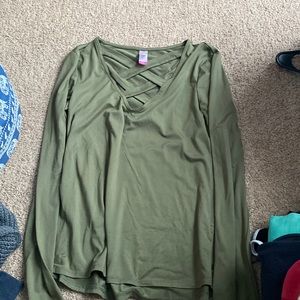 Green Comfy Long Sleeve Tshirt!